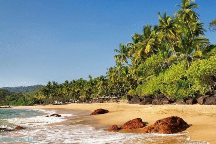 Goa, odmor na plaži