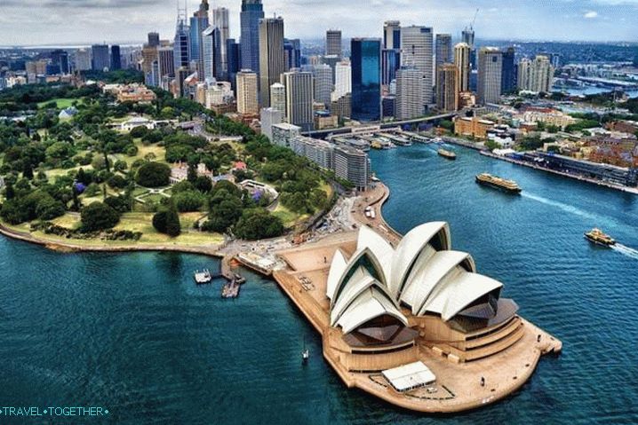 Australija, poznata operna kuća u Sydneyu