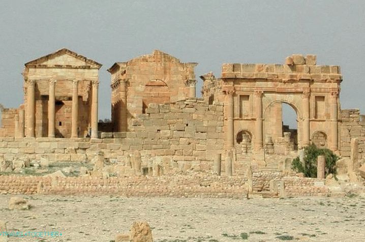Tunis, Pogledajte ruševine drevnog grada Kartage