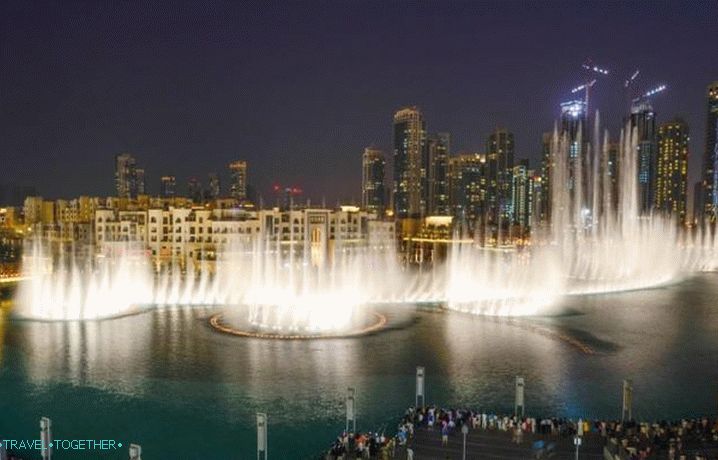 UAE, Pogledajte predstavu Glazbenih fontana