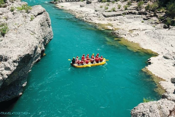 Turska, Rafting