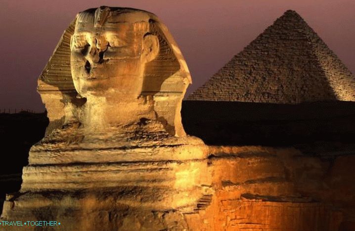 Egipat, zamijenjene sfinge i piramide