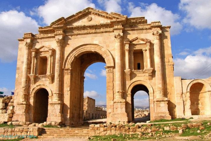 Jordan, drevni grad Jerash