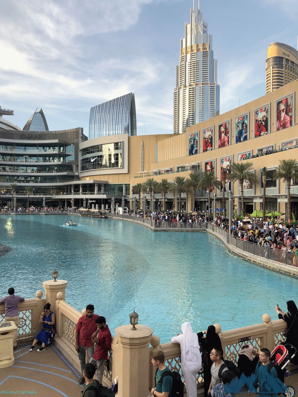 Fontane u Dubai Mola
