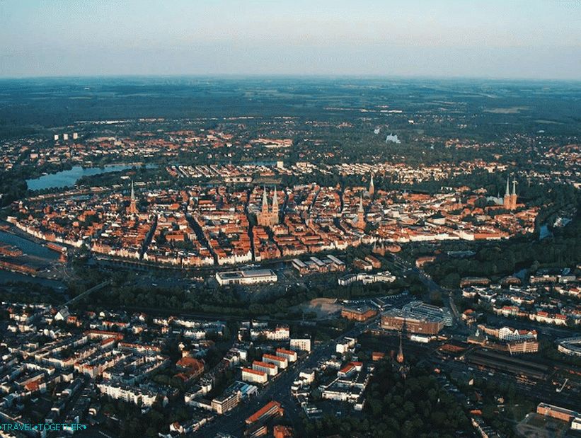 Panorama u Lubecku