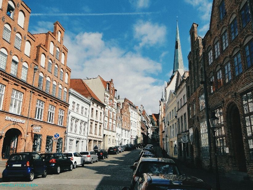 Ulice u Lübecku