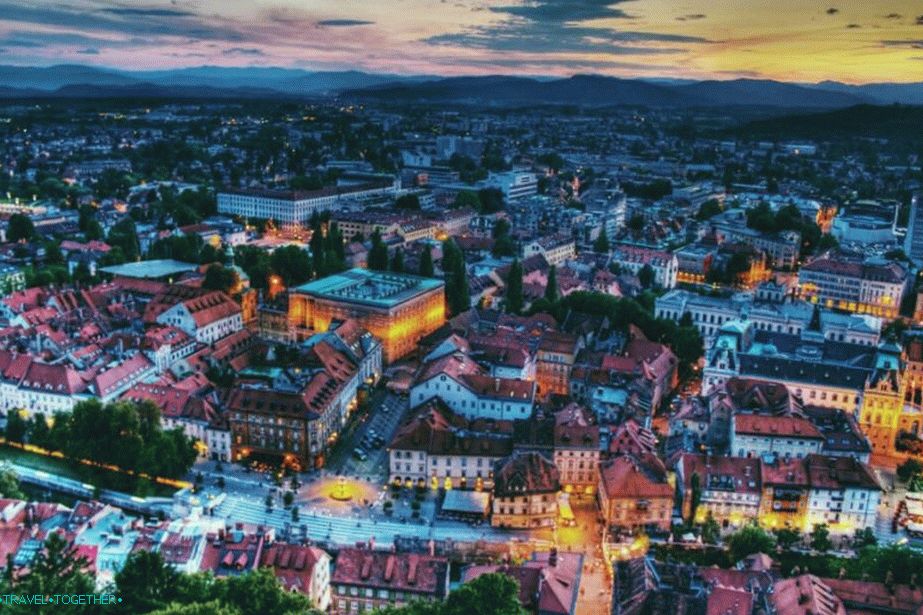 Panorama Ljubljane