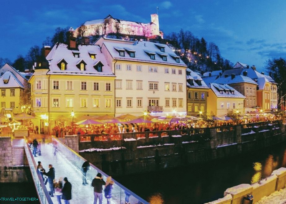 Ljubljana u zimi