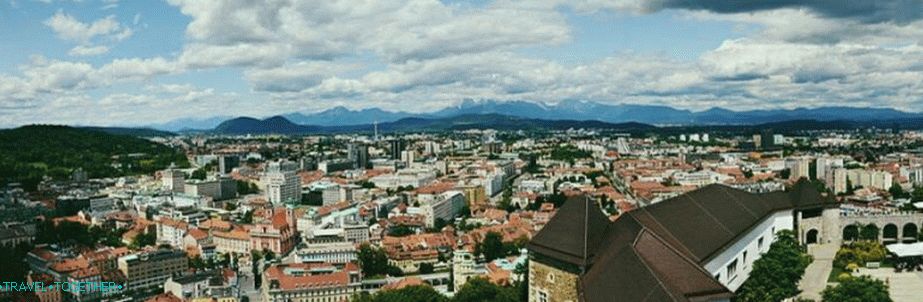 Panorama Ljubljane