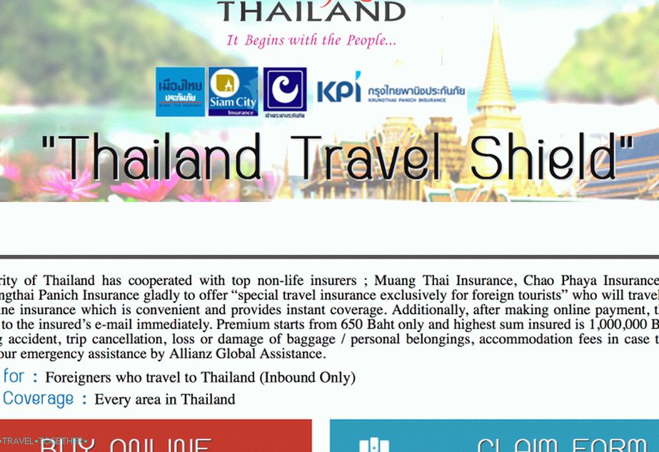 Lokalno osiguranje na Tajlandu