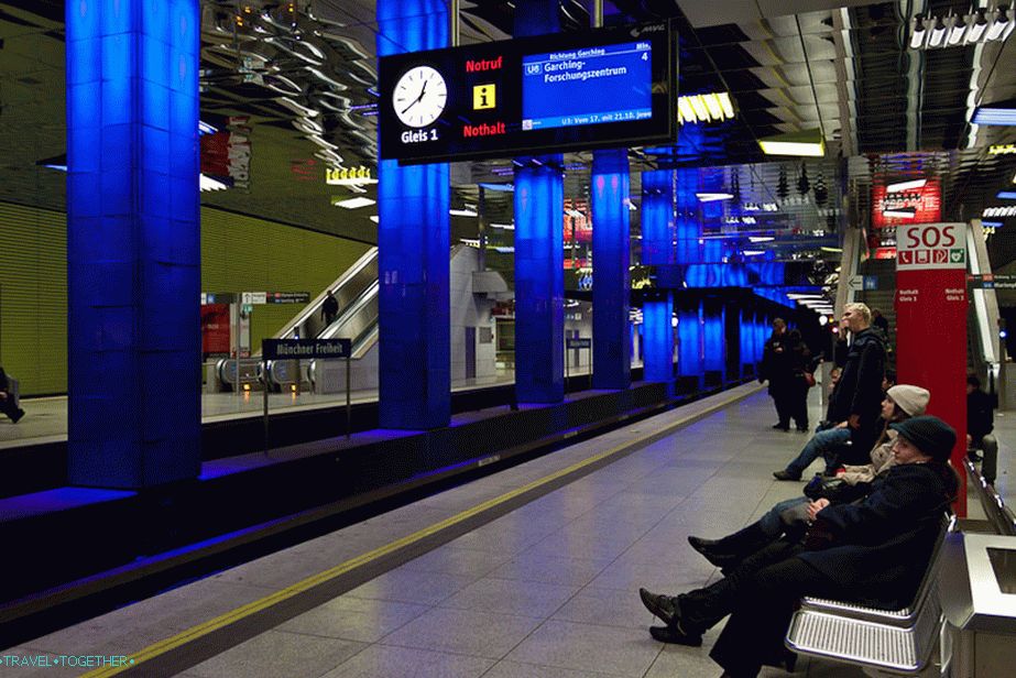 Metro u Münchenu.