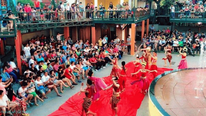 Street show Mimosa u Pattayi