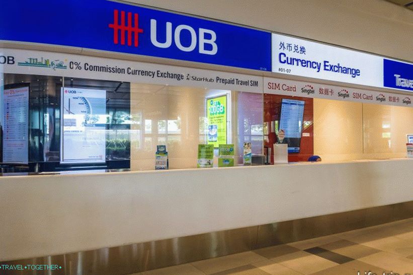 UOB mjenjačnica u kojoj će biti izgubljene SIM kartice