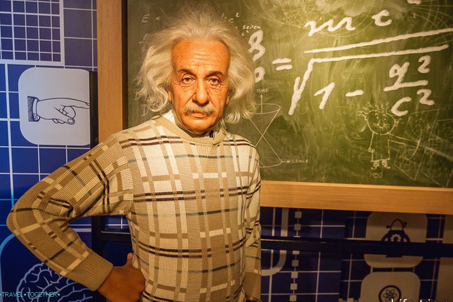 Einstein kod Madame Tussauds