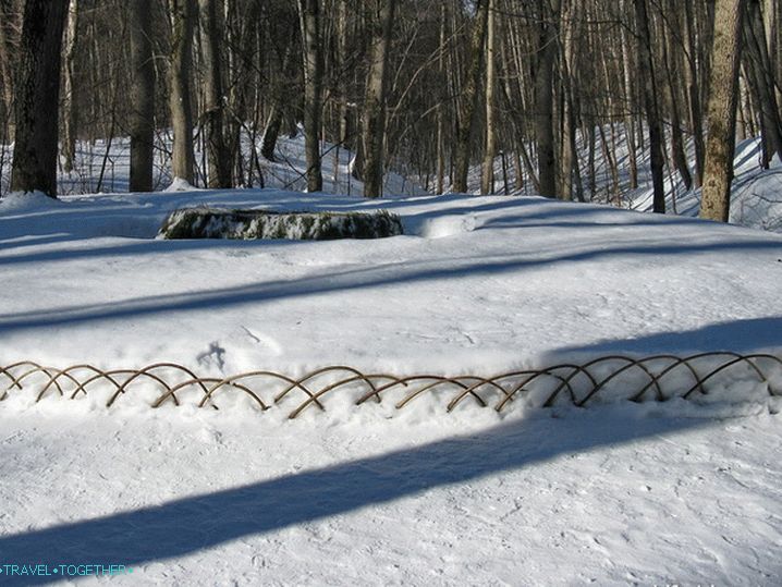 Imanje Tolstoj Yasnaya Polyana. Tolstojev grob.