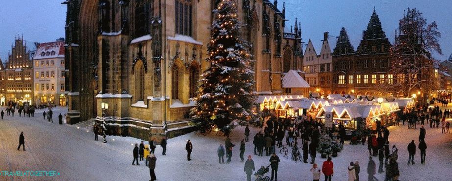 Božićna tržnica u Münsteru