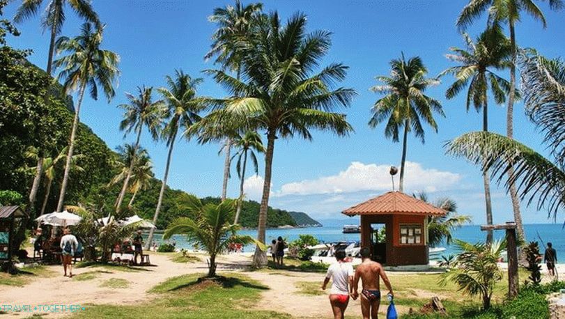 Morski park Ungtong - otok Wua Talap