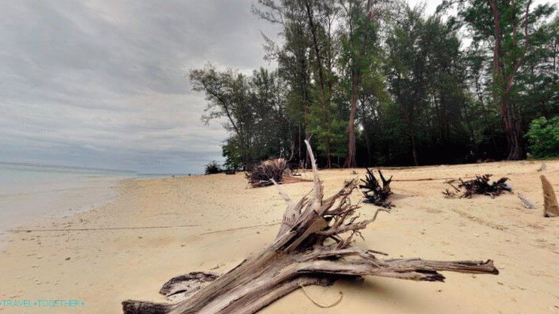 Sjeverni dio plaže Nai Yang u Phuketu