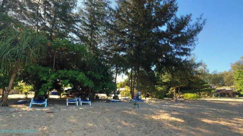 Središnji dio plaže Nai Young u Phuketu
