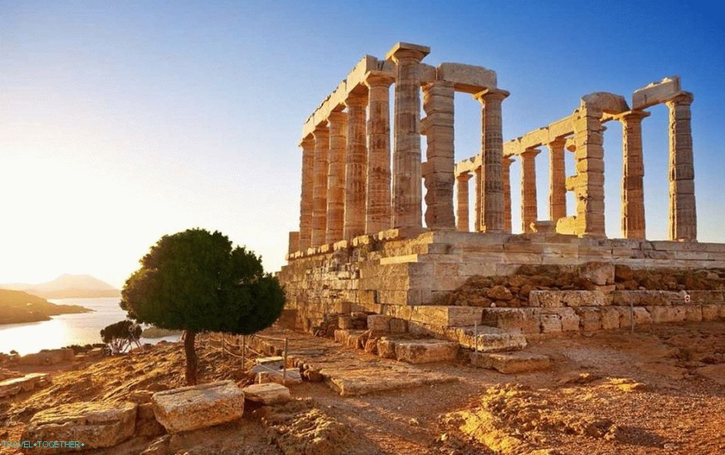 Cape Sounion. Posejdonov hram