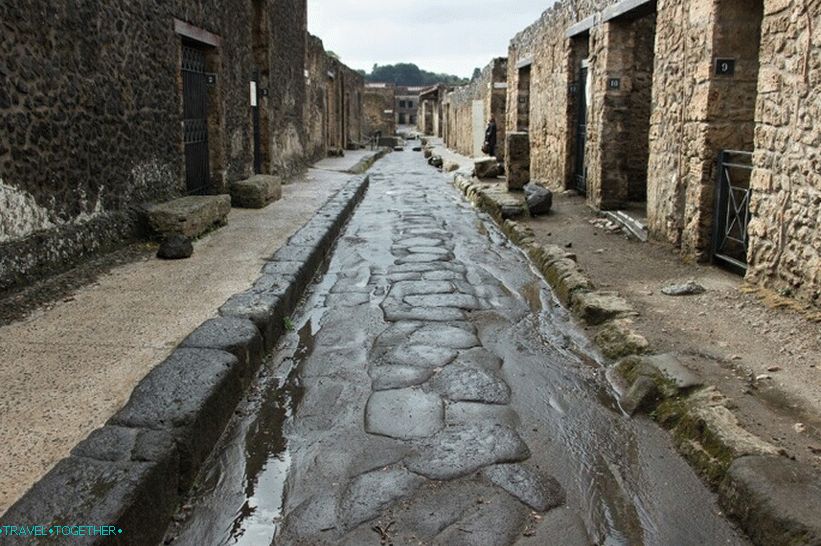 Ulice Pompeja