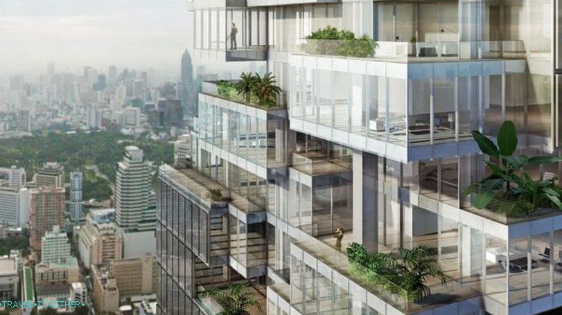 MahaNakhon neboder u Bangkoku