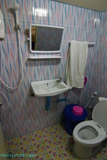 Standard za kupaonicu u Tajlandu