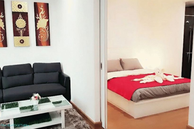 Lijep stan u Chiang Mai - udoban, kao kod kuće
