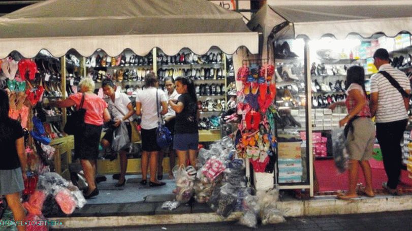 Theprasit tržište noćna tržnica u Pattayi
