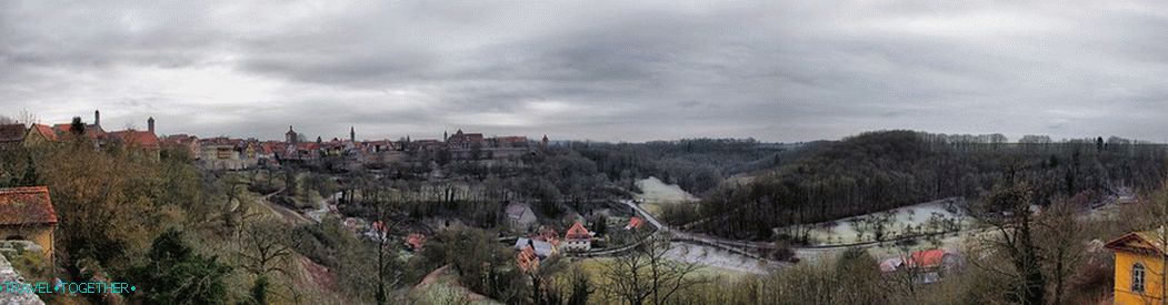 Panorama Rothenburg ob der Tauber