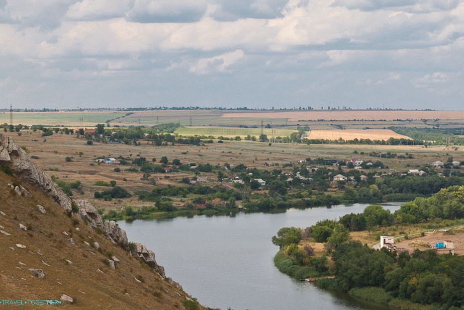 Pogled s planine Dvije sestre