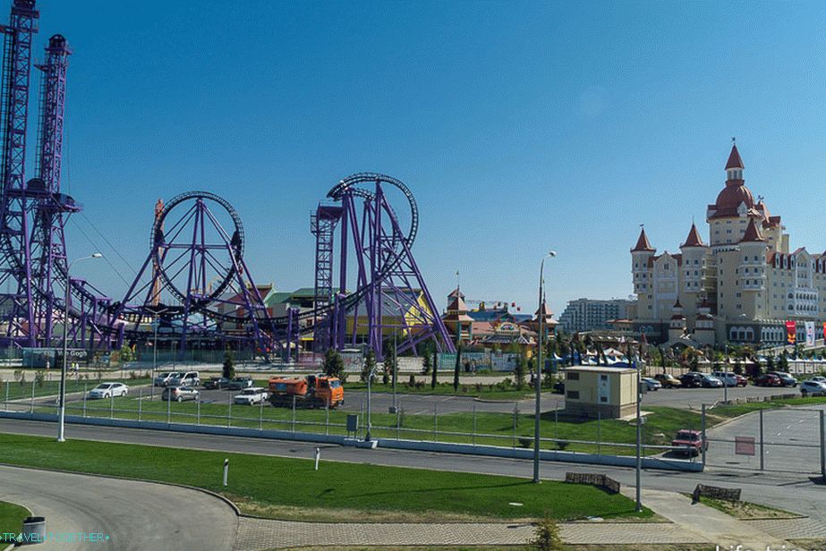 Vidio se zabavni park u Sočiju-parku