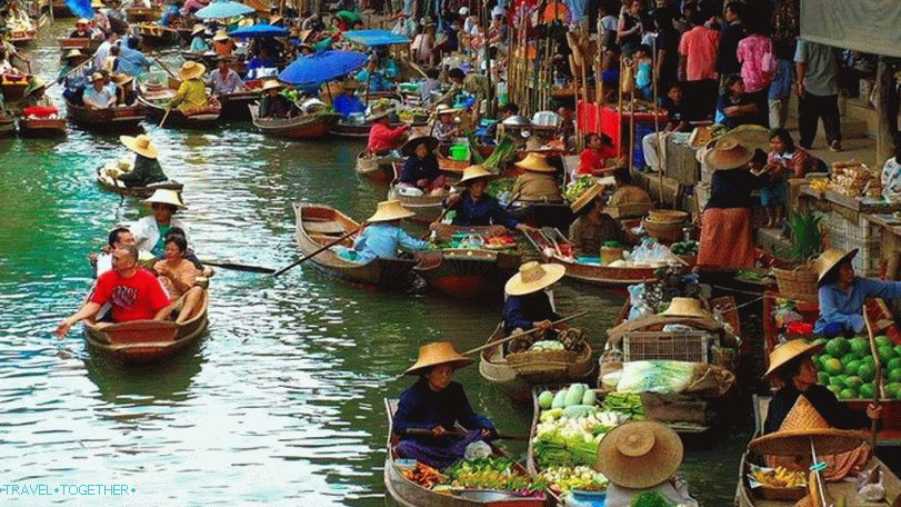 Ploveći tržišta Tajlanda