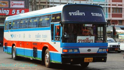 Redovita klasa autobusa 2 u Tajlandu