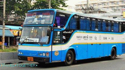 Redovita klasa autobusa 2 u Tajlandu
