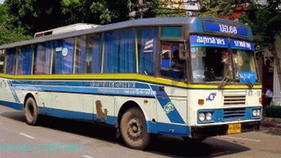 Redovni autobus klase 3 u Tajlandu