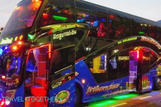 Turistički autobusi u Tajlandu