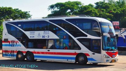 VIP redovni autobus u Tajlandu