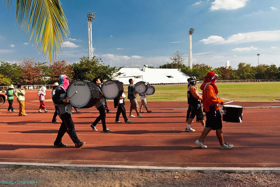 Proba Tajlandskog pješačkog orkestra