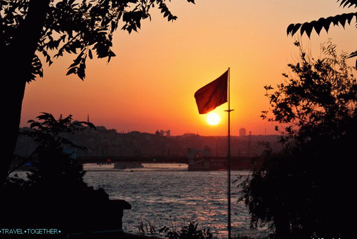 Zastava u Istanbulu.