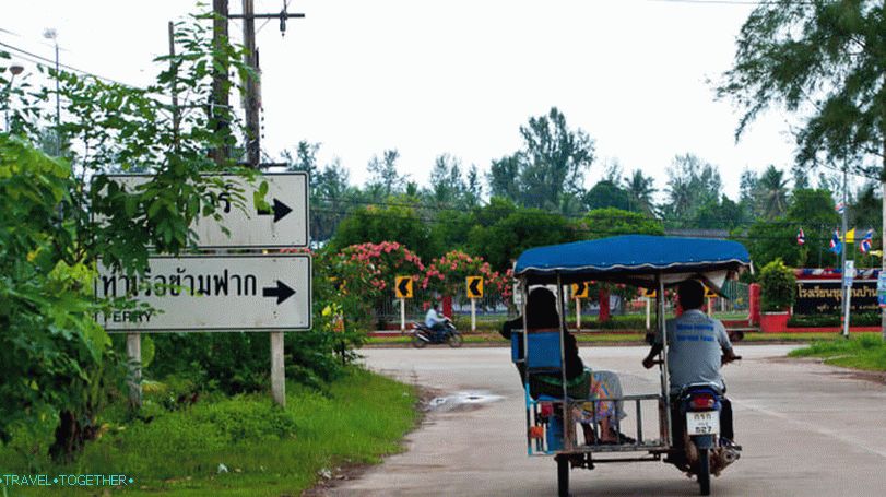 Transport na otoku Koh Lanta