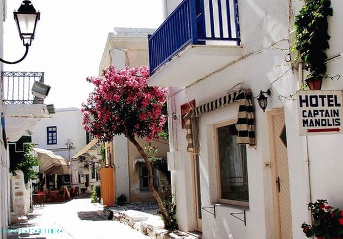 Otok Paros. Romantika u samoći