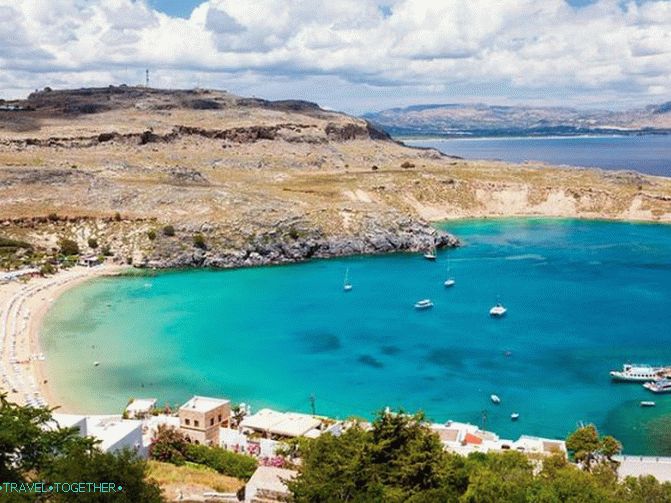 Plaža Agathi na Rodosu
