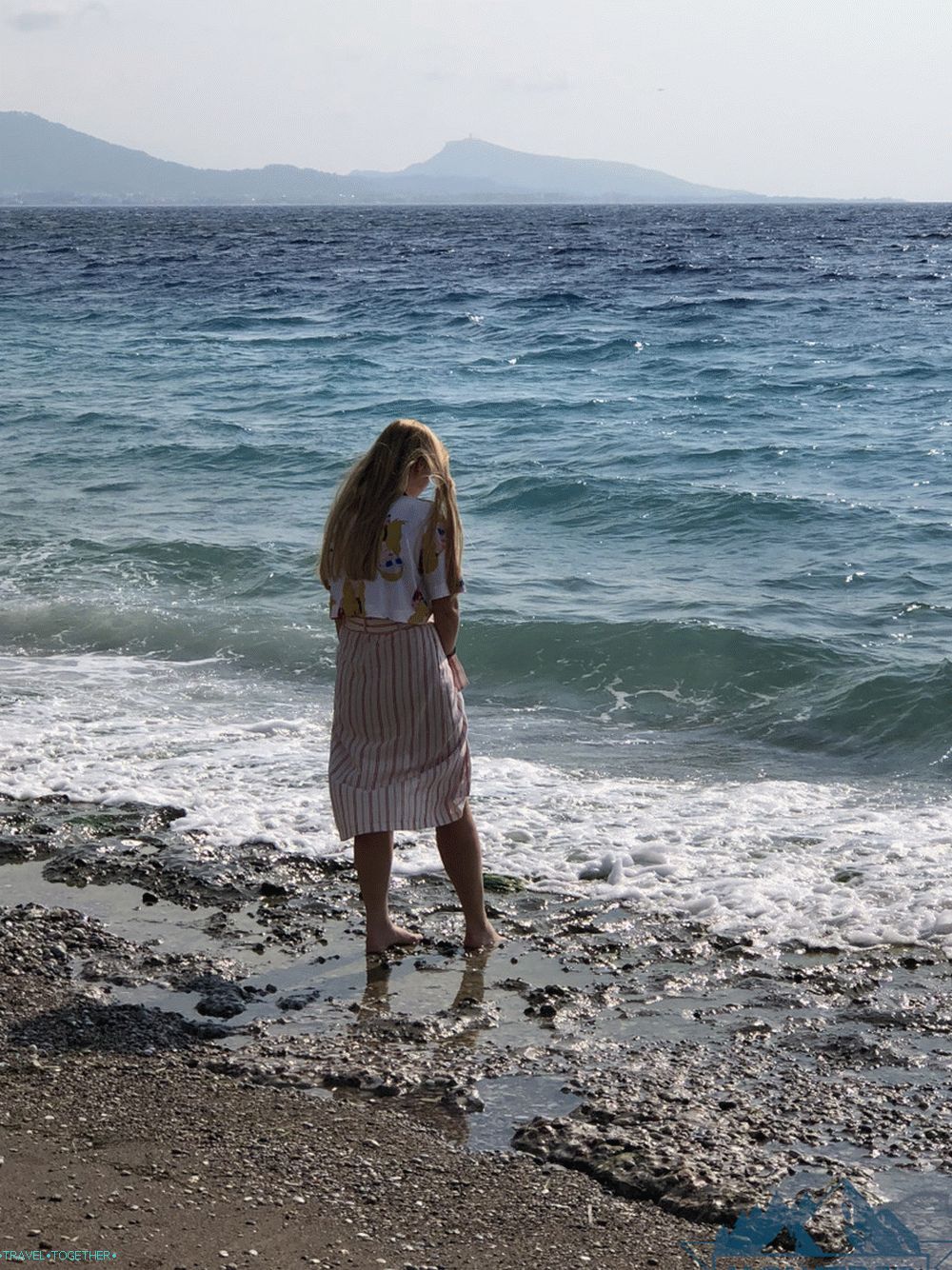 Plaža u gradu Rodosu