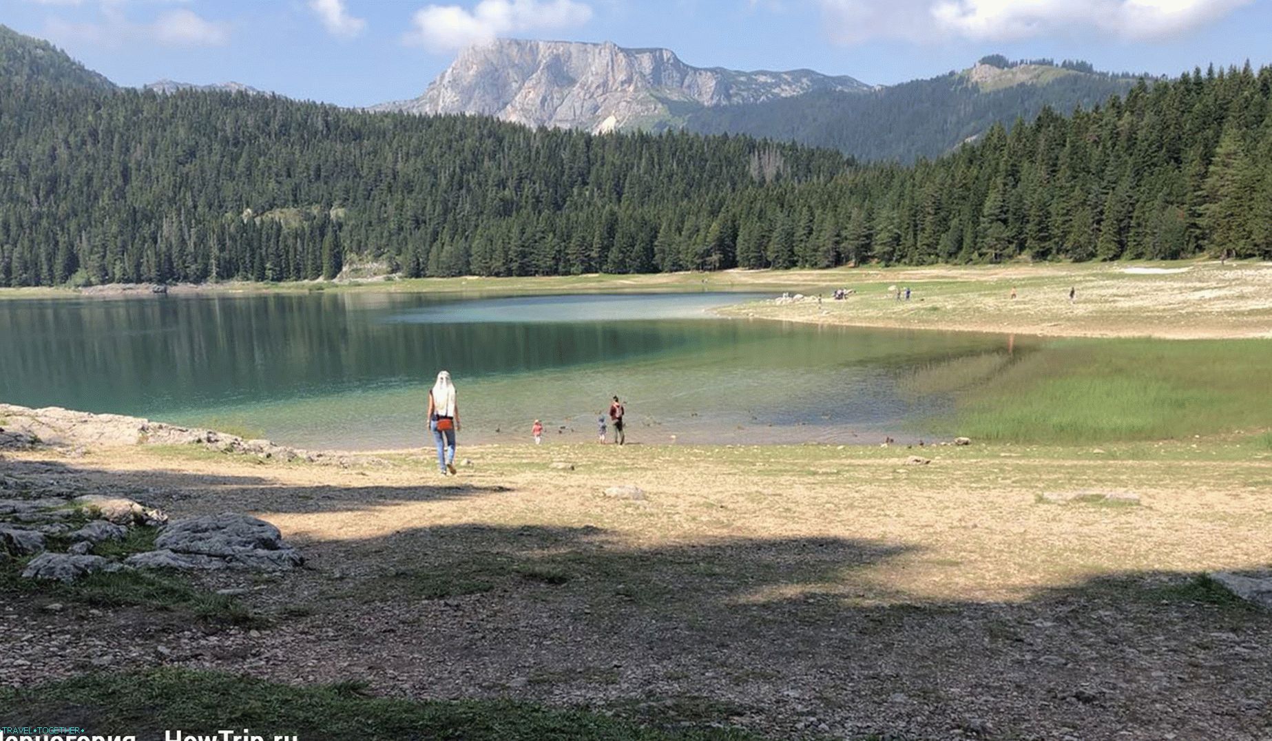 Crna Gora s djecom, u prirodi