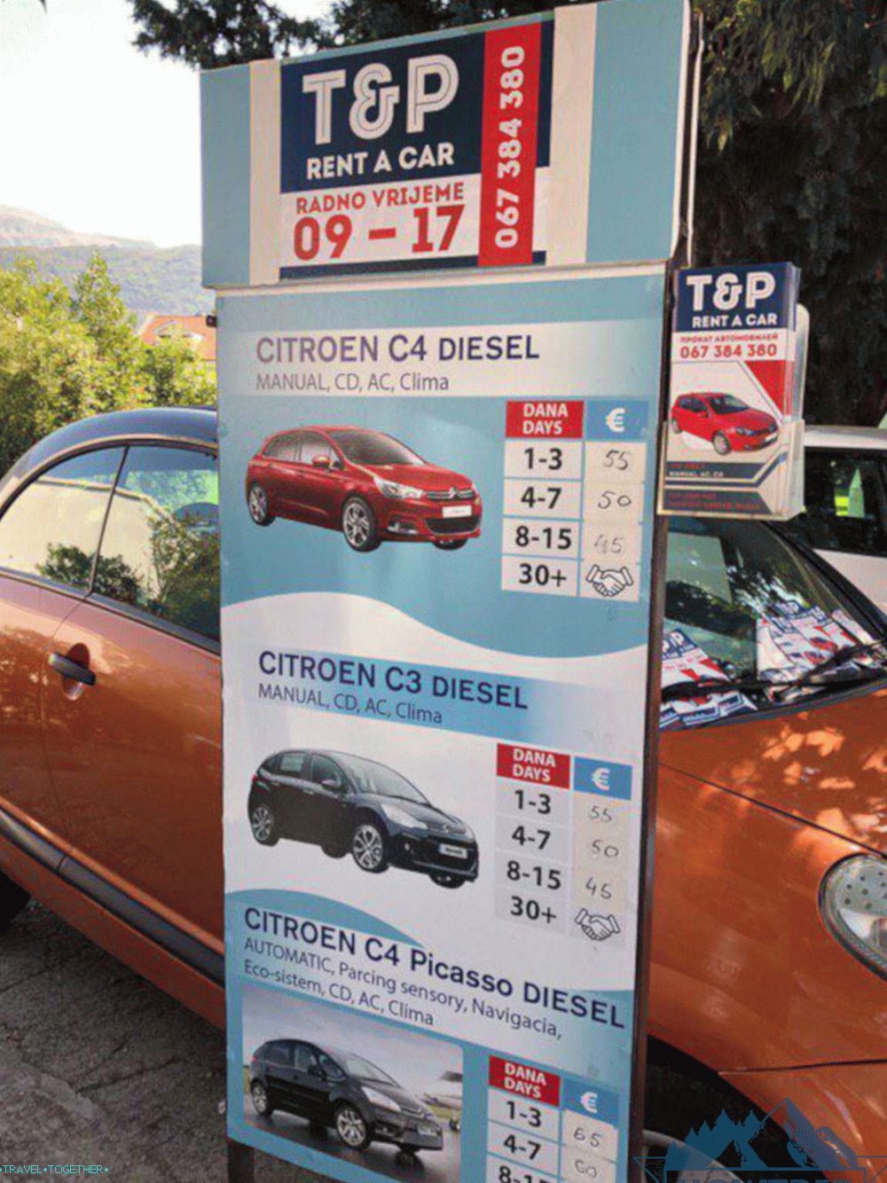 Rent a car u Crnoj Gori