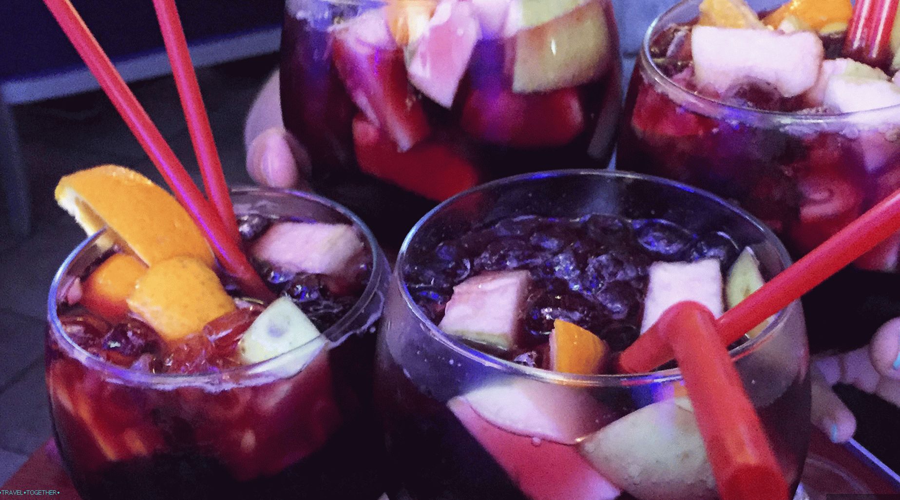 Sangria u Barceloni