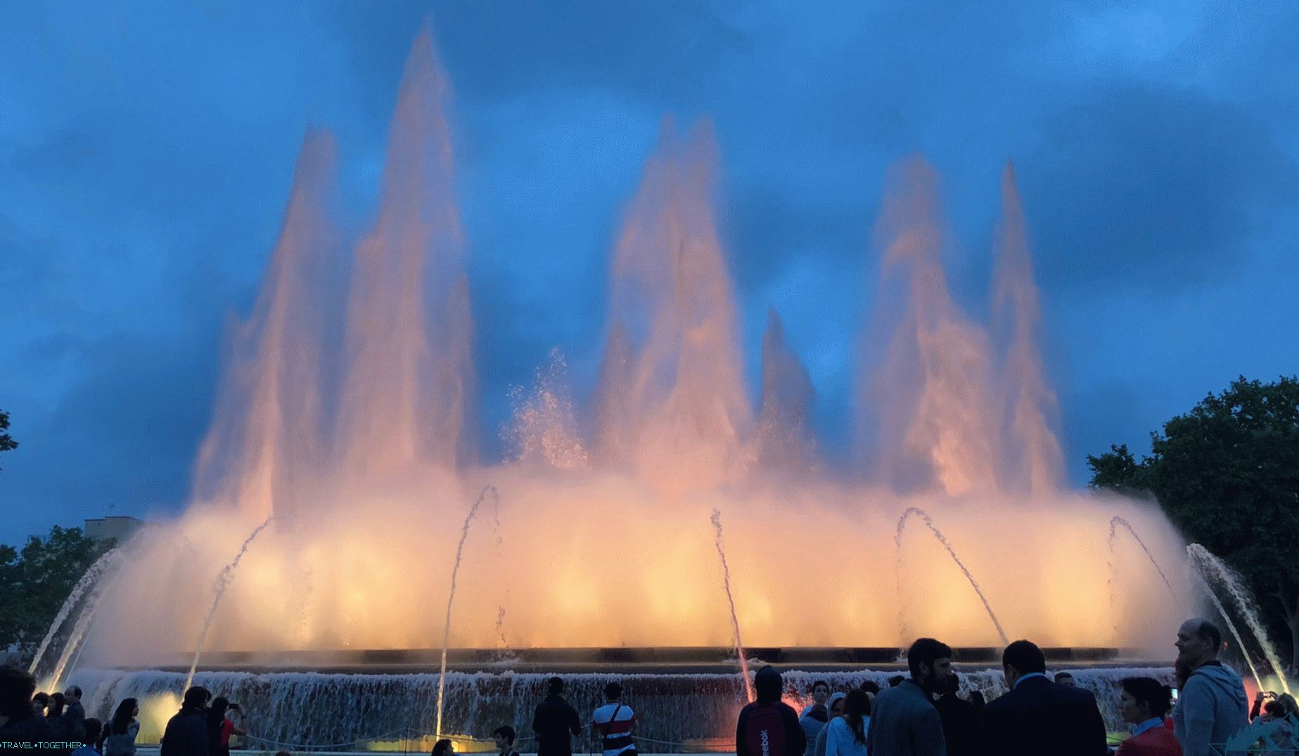 Čarobna fontana u Montjuicu