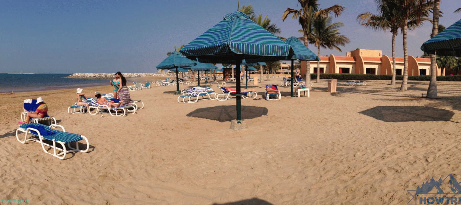 Plaža u Ras Al Khaimahu
