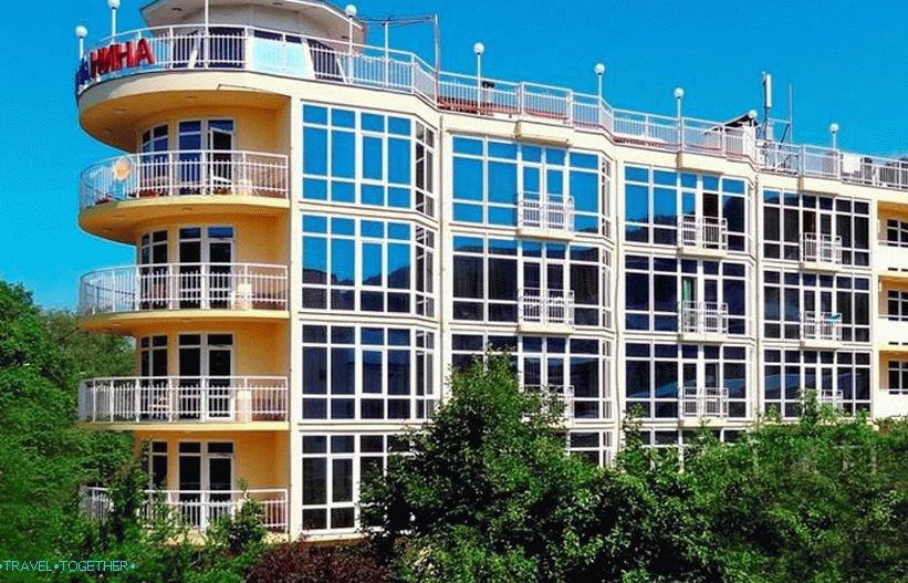 Hoteli Lazarevskogo sa svojom plažom - moj popis